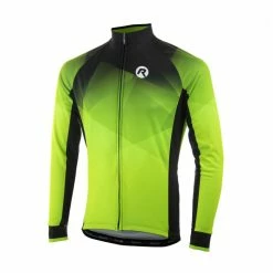Maillot Hiver Rogelli LS Ispirato 2.0 Fluo/noir
