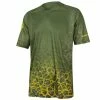 Maillot Manches Courtes ENDURA SingleTrack Print Tee LTD Vert Olive