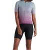 Maillot Manches Courtes Femme Specialized SL Bicycledelics Violet/Bleu - 2021
