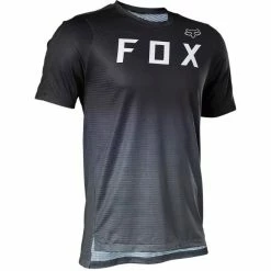 Maillot Manches Courtes FOX Flexair Noir