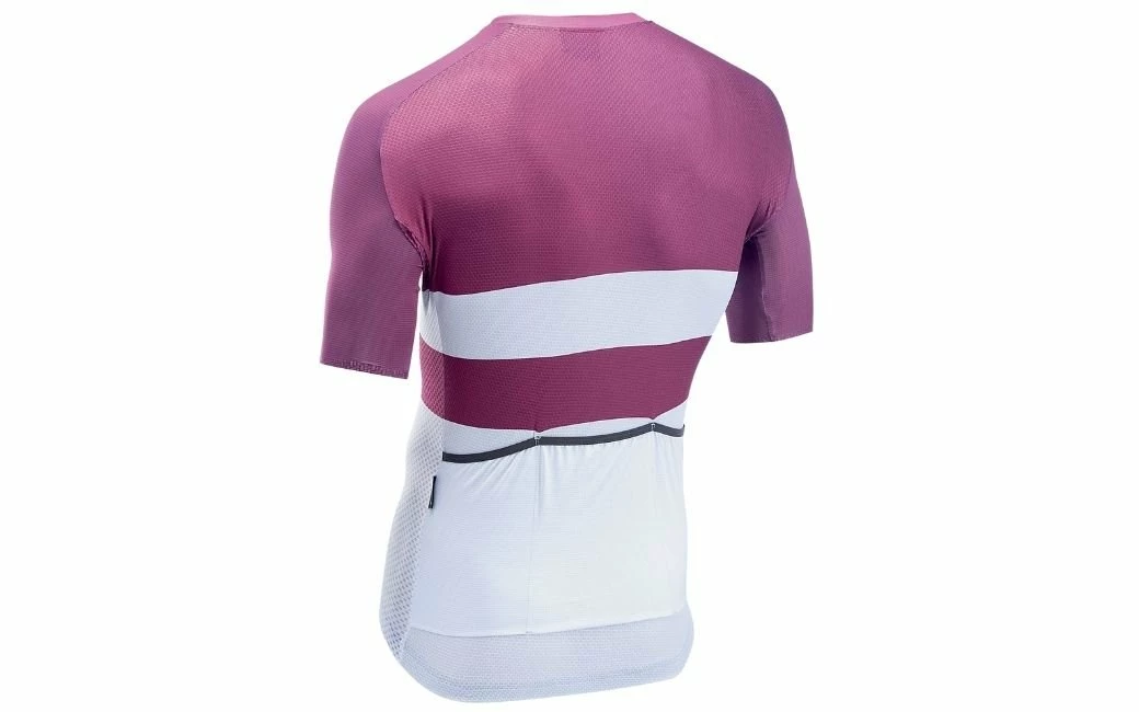 Maillot Manches Courtes Northwave Blade Air Plum/Gris – Image 2