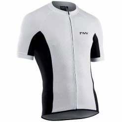 Maillot Manches Courtes NORTHWAVE Force Blanc