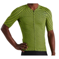 Maillot Manches Courtes Specialized SL Bicycledelics Vert/Noir - 2021