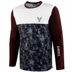 Maillot Manches Longues ANIMOZ Wild Bordeaux