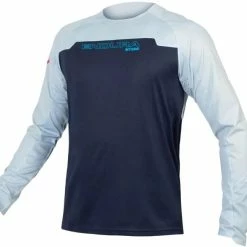 Maillot Manches Longues ENDURA MT500 Burner Bleu