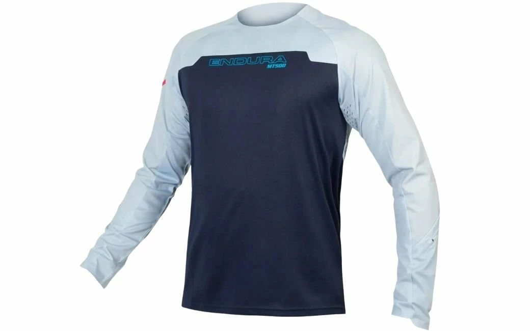 Maillot Manches Longues ENDURA MT500 Burner Bleu