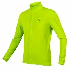 Maillot Manches Longues Endura Roubaix Xtract Jaune Fluo