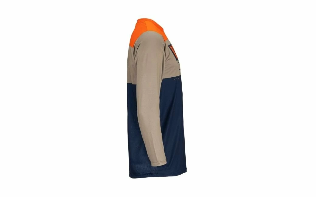 Maillot Manches Longues KENNY Charger Navy/Orange – Image 3
