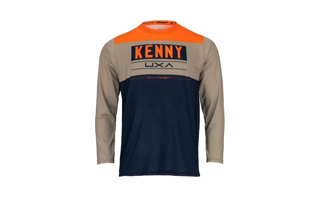 Maillot Manches Longues KENNY Charger Navy/Orange