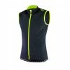 Maillot Rogelli Pollone Noir/jaune Sans Manches