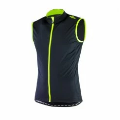 Maillot Rogelli Pollone Noir/jaune Sans Manches