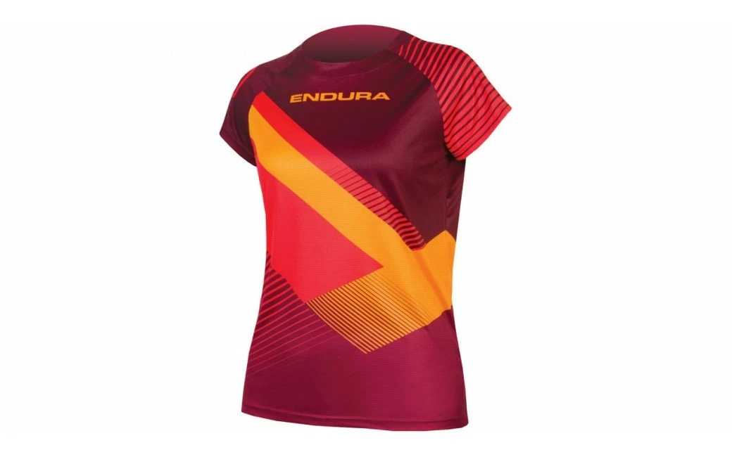 Maillot Vélo Dame Endura SingleTrack Imprimé II - Edition Limitée