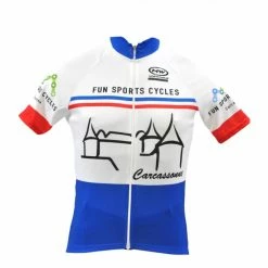 Maillot Vélo été Fun Sports Cycles Cité Carcassonne