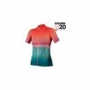Maillot Vélo Femme Endura Lignes Corail/bleu LTD