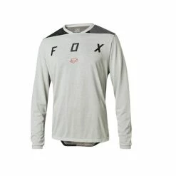 Maillot Vélo Hiver Fox Indicator Thermo Gris