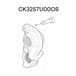 Patte De Dérailleur Cannondale CK3257U00OS