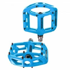 Pédales Plates SB3 Unicolor Alu - Bleu