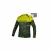 Maillot VTT Endura MT500 Marble Vert/jaune LTD